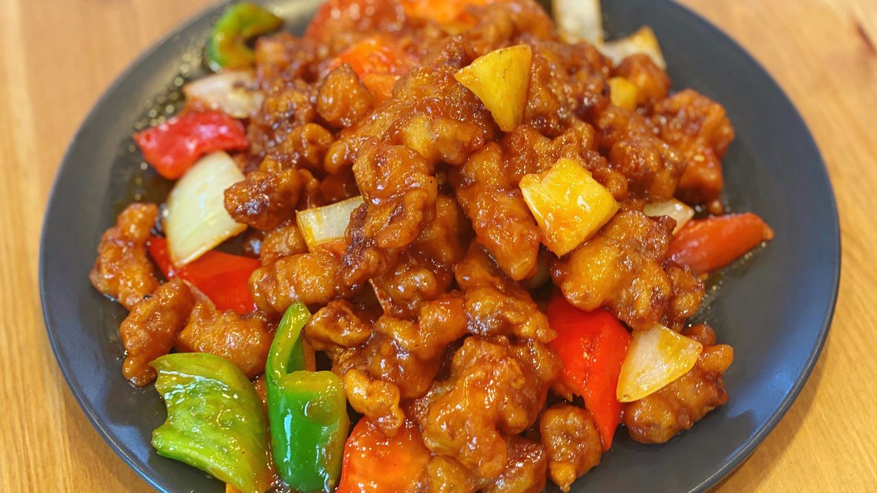 Sweet Sour Pork in Batter