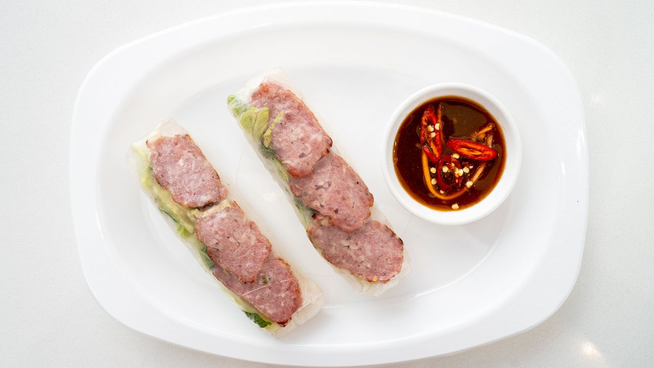 Grilled Pork Sausage