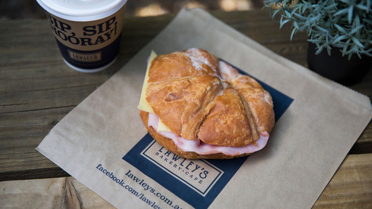 Ham and Cheese Croissant