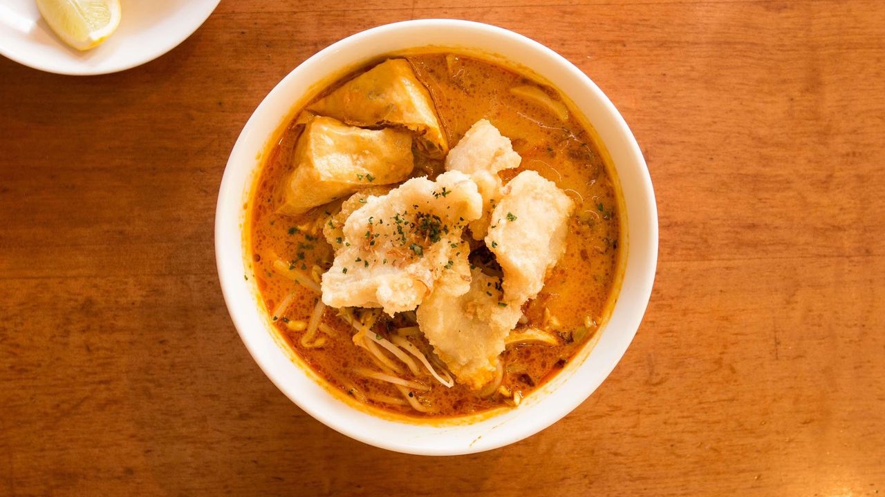 Laksa with Fish