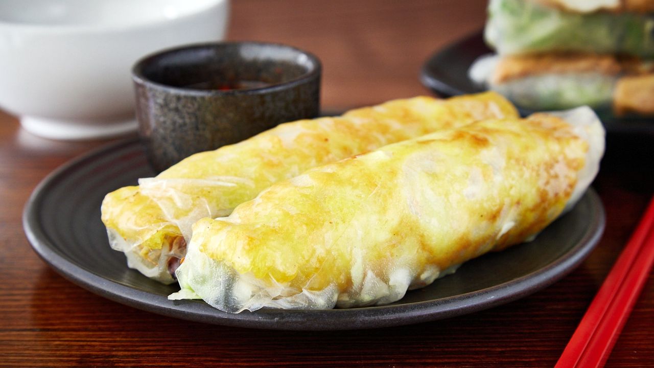 Duck and Prawn Pancake (2 pieces)