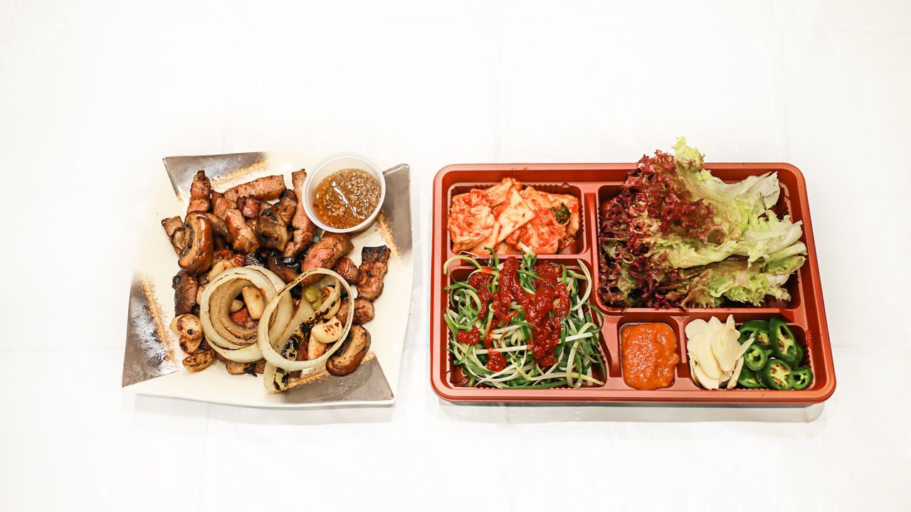 Pork Belly Charcoal BBQ Set