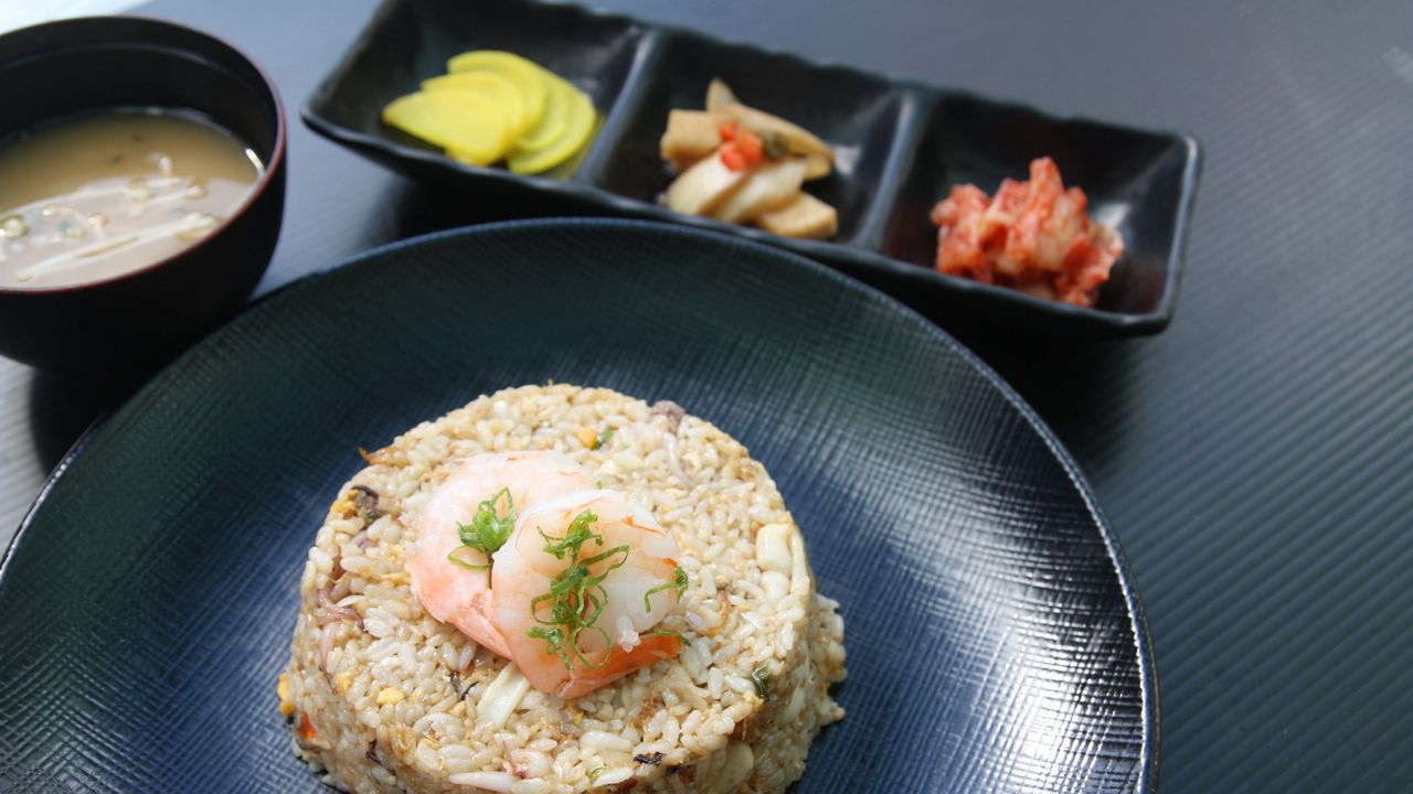 Seafood and Egg Fried Rice