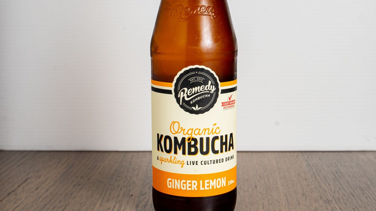 Remedy Kombucha Ginger & Lemon (330ml)