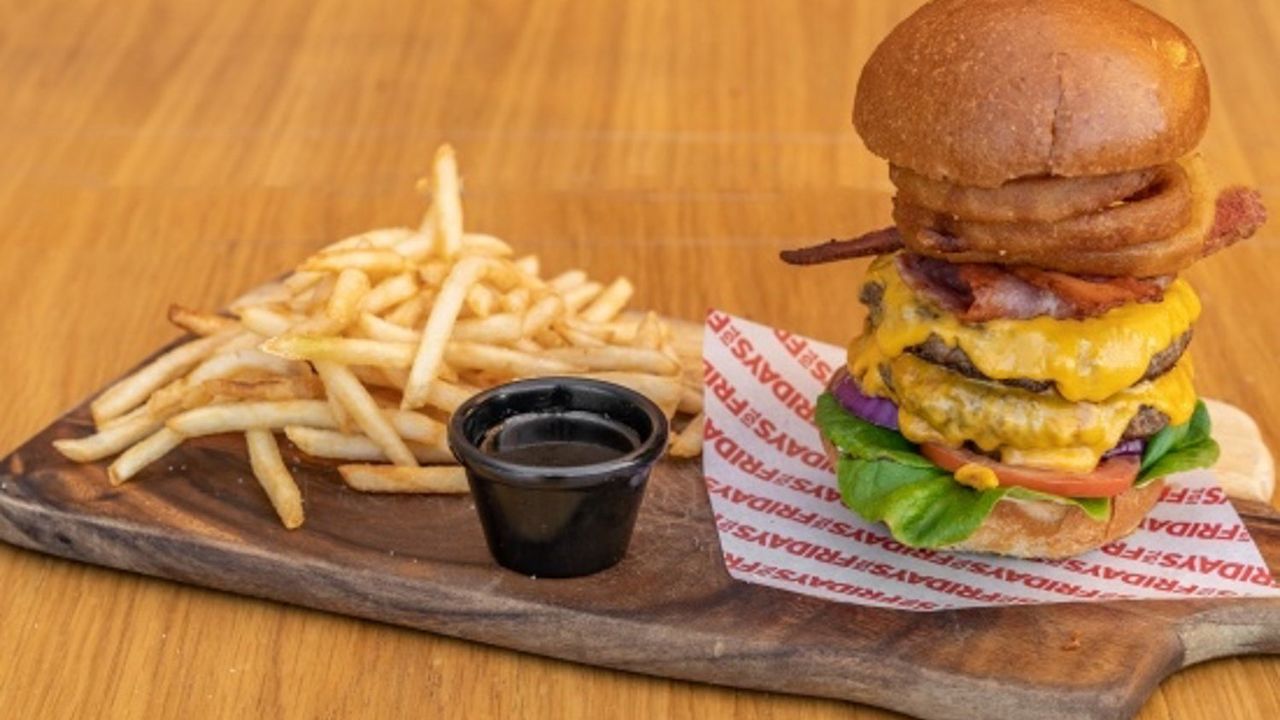 Ultimate FRIDAYS™ Signature Glaze Burger and Fries
