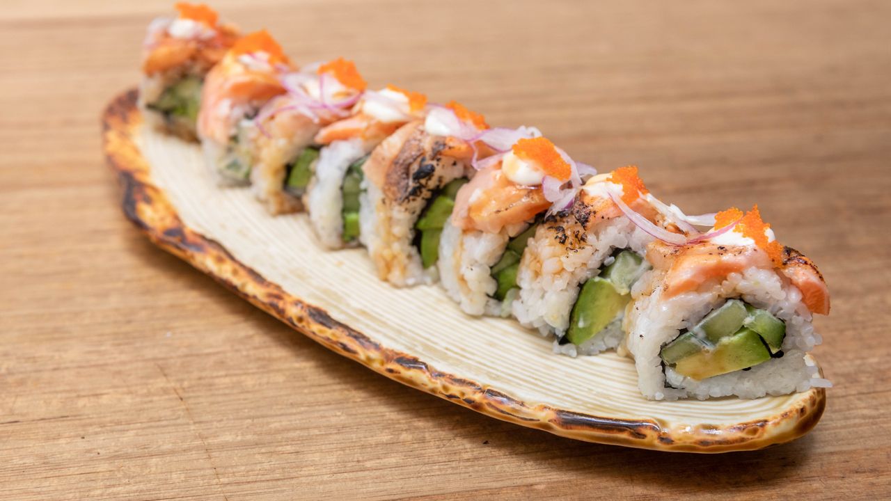 Seared Salmon Roll