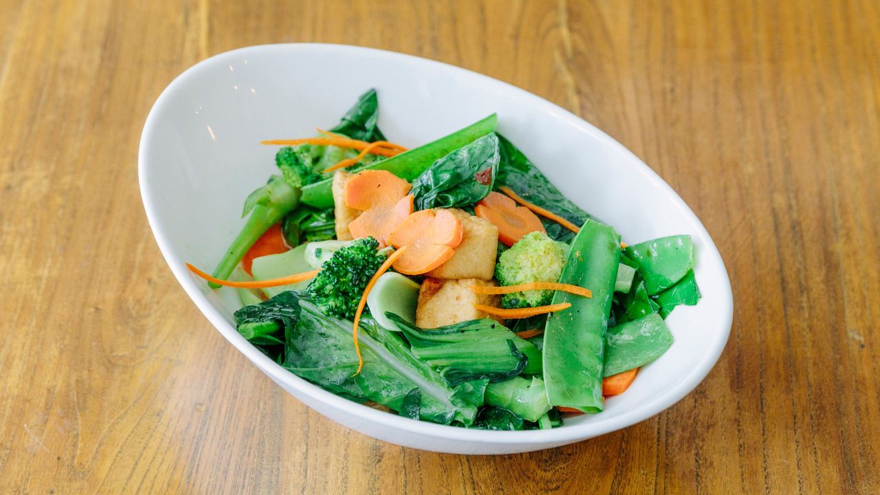 Seasonal Vegetables and Tofu