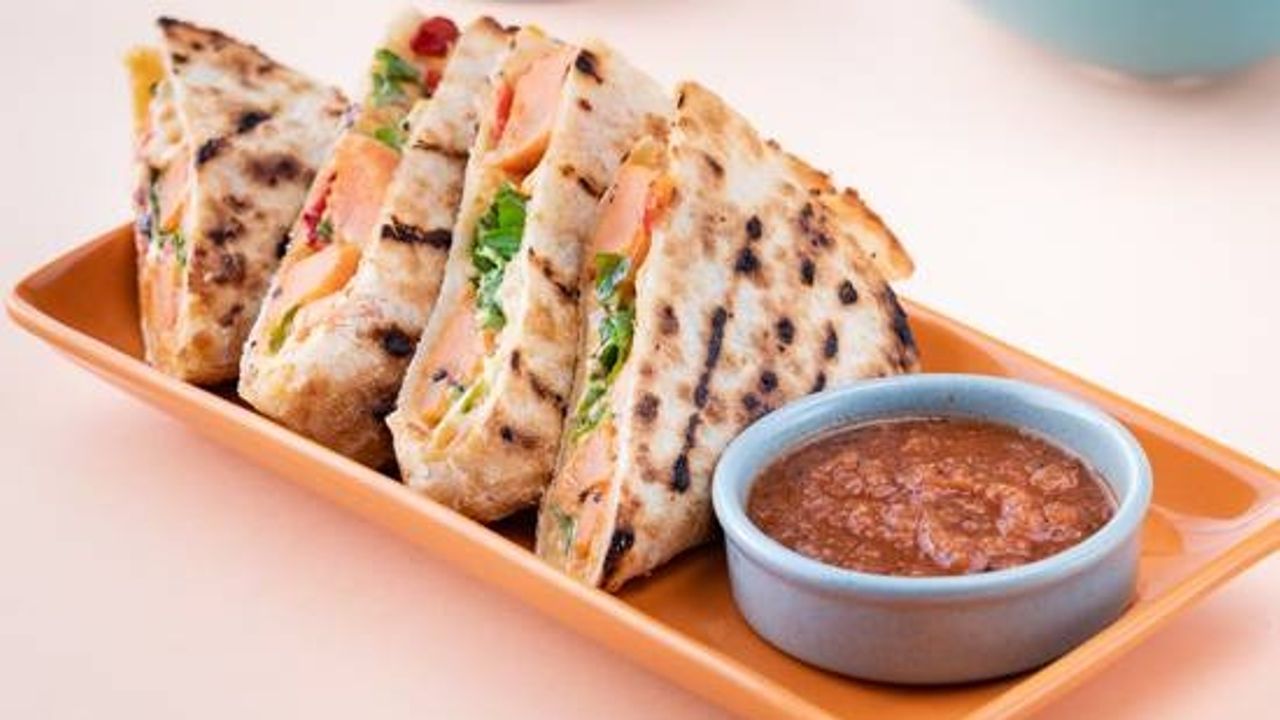 Roasted Sweet Potato Quesadilla (VG)