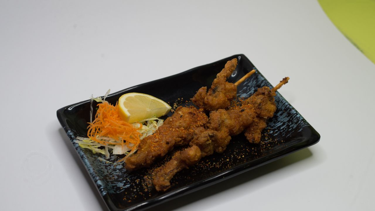 Spicy Squid Skewer