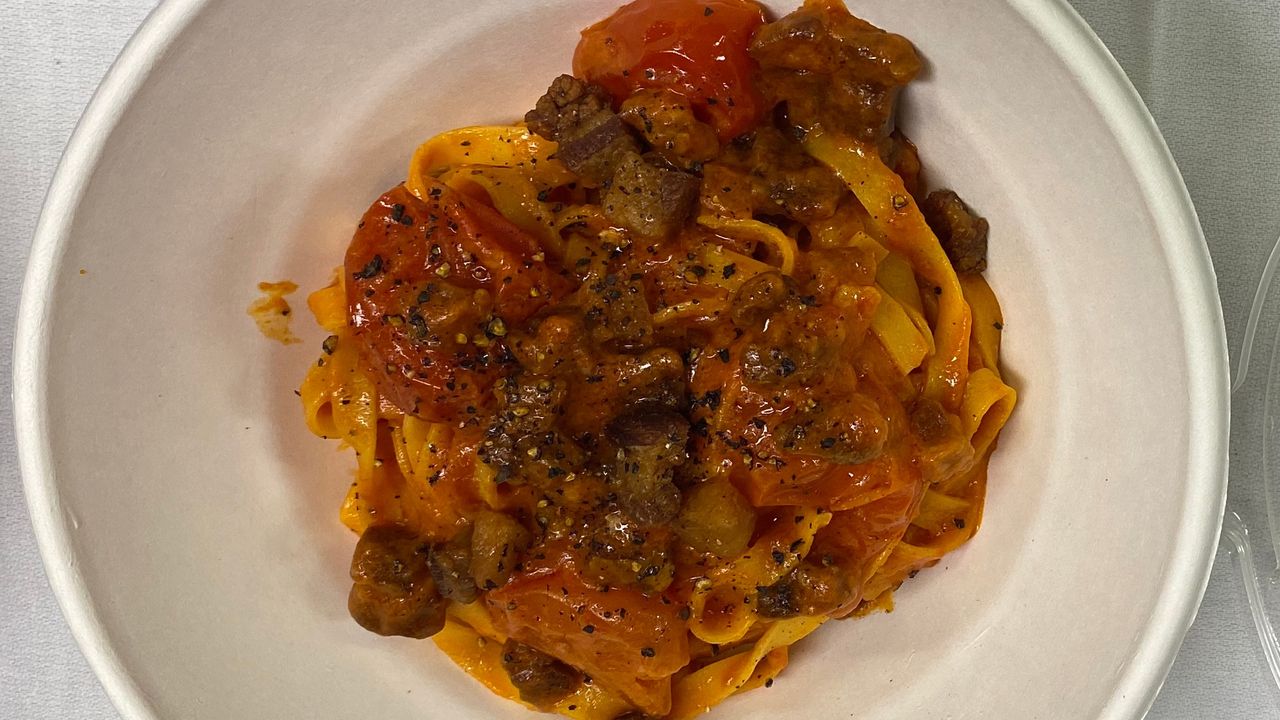 Tagliatelle Gricia Sbagliata