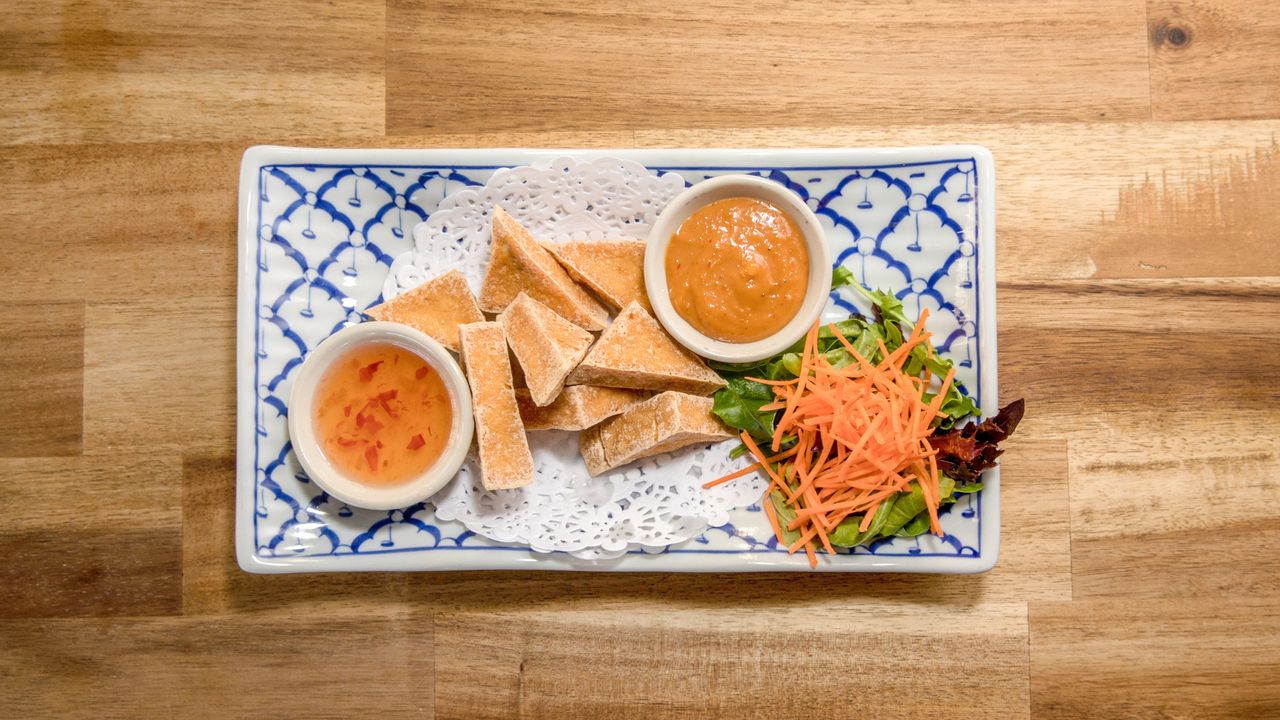 Fried Tofu (12 Pieces) (GF) (Vegan)