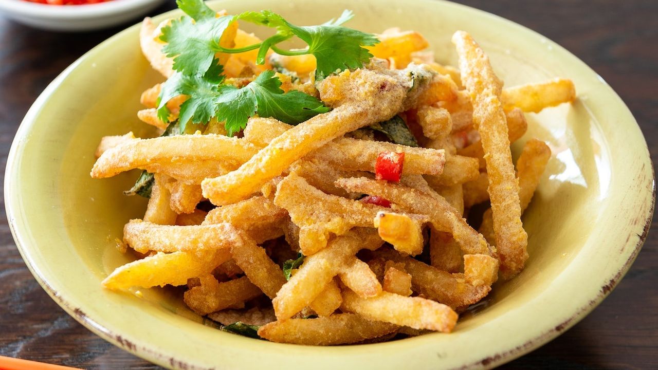 Salted Egg French Fries