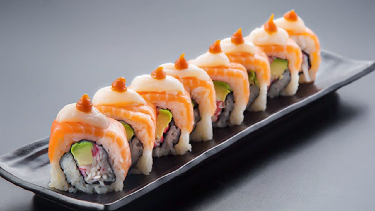 Lychee Sushi Roll
