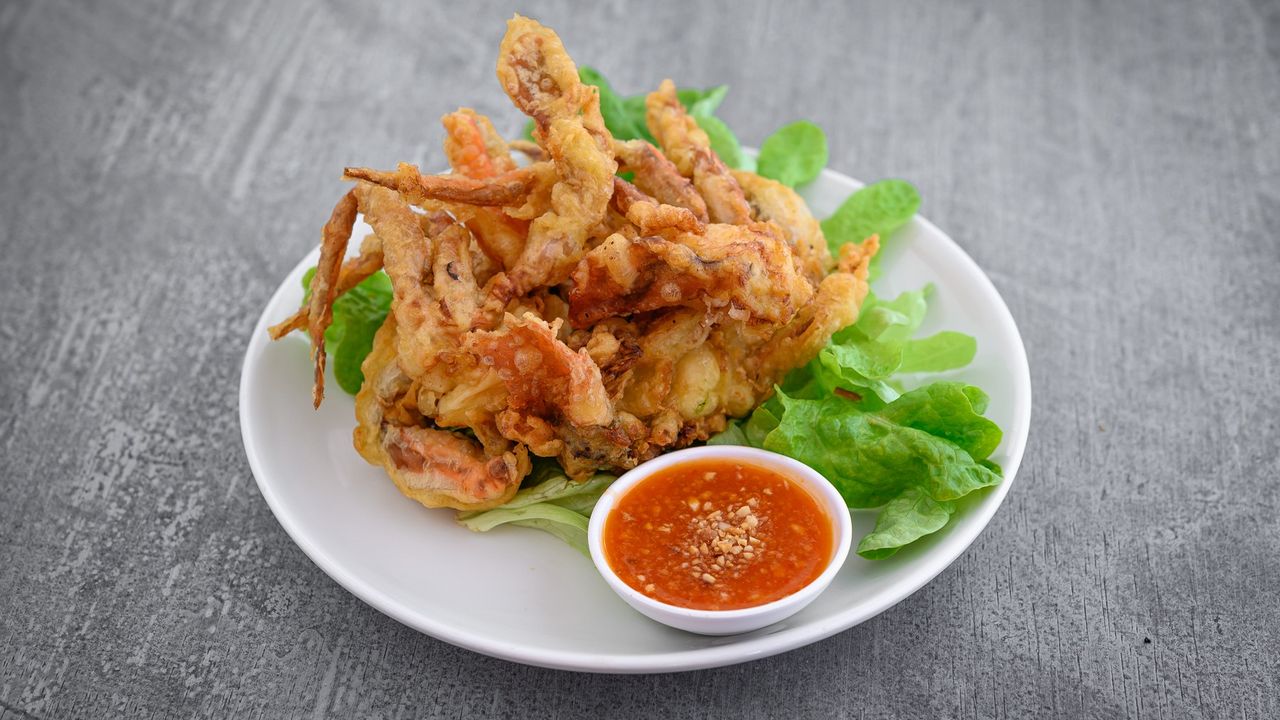 Deep Fried Soft Shell Crab
