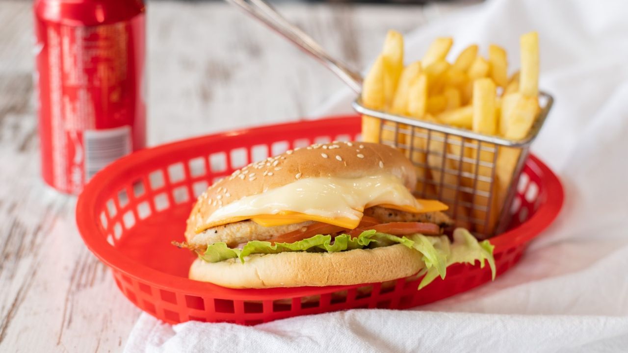 Lemon Chicken Burger