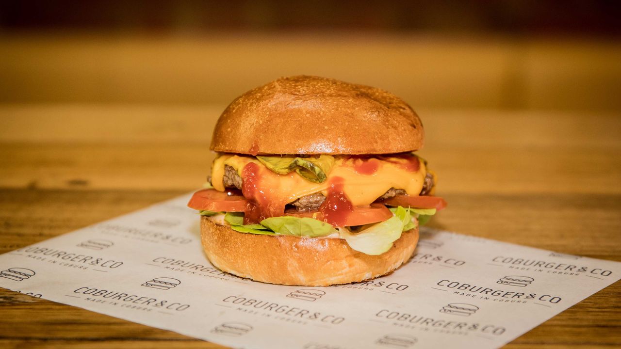 Coburger with Cheese