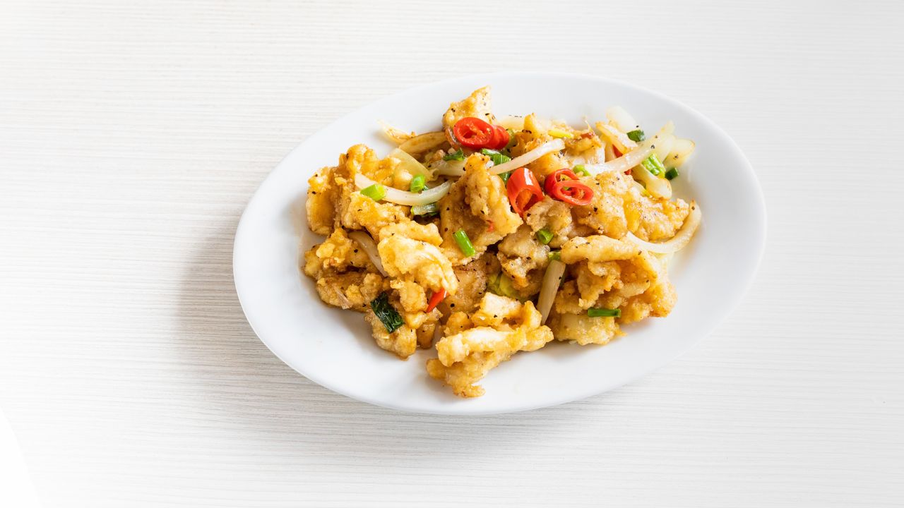 Squid with Salt and Pepper Fried Squid