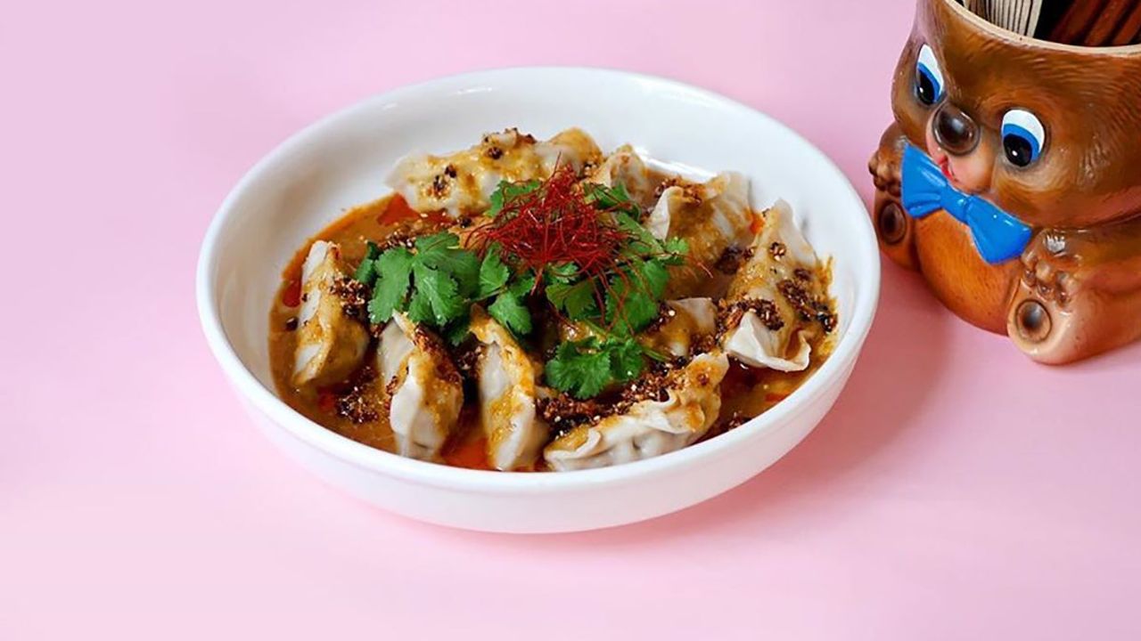 Spicy Kimchi Pork Gyoza