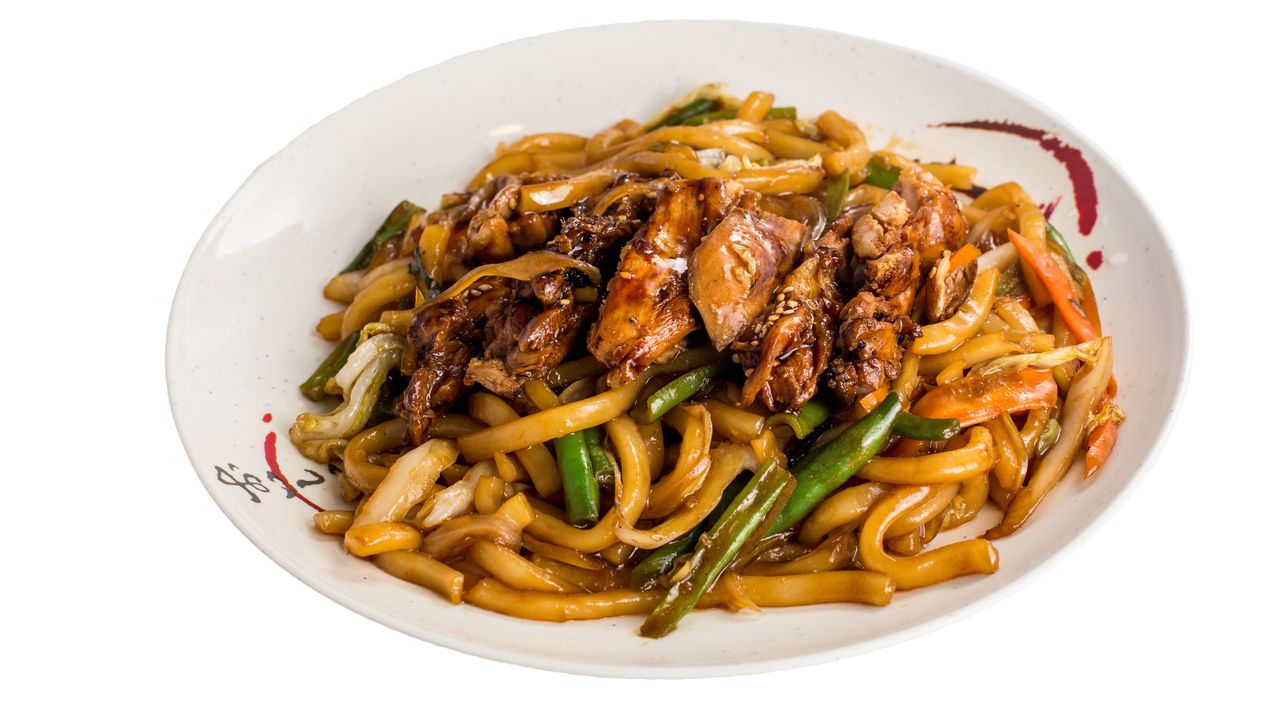 Chicken Stir Fried Udon
