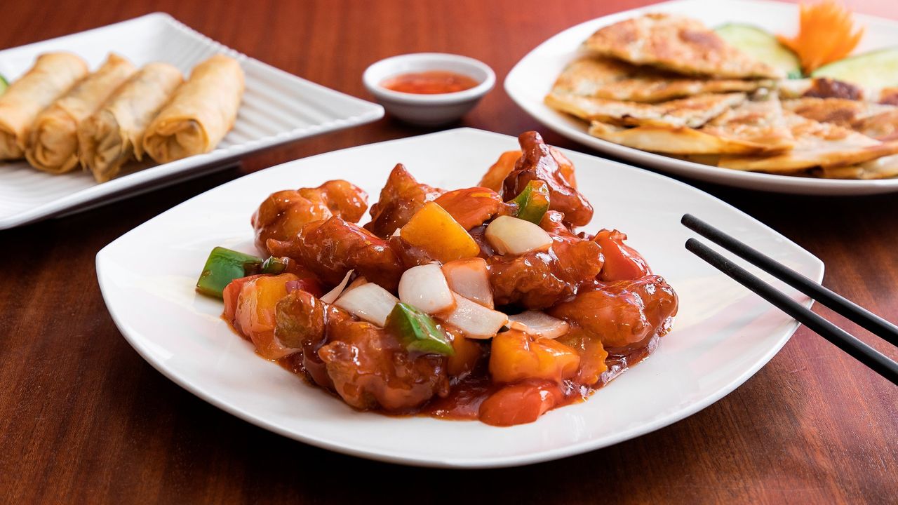Sweet and Sour Chicken with Rice 咕咾鸡饭