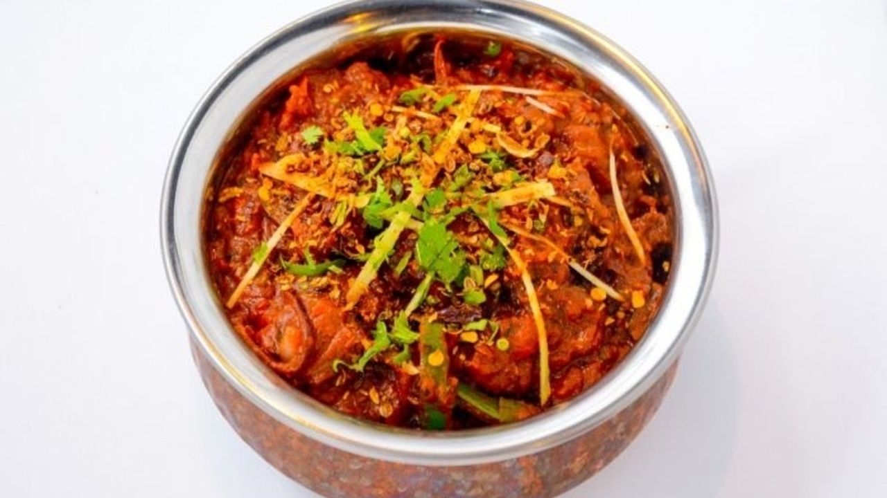 96. Kadhai Lamb