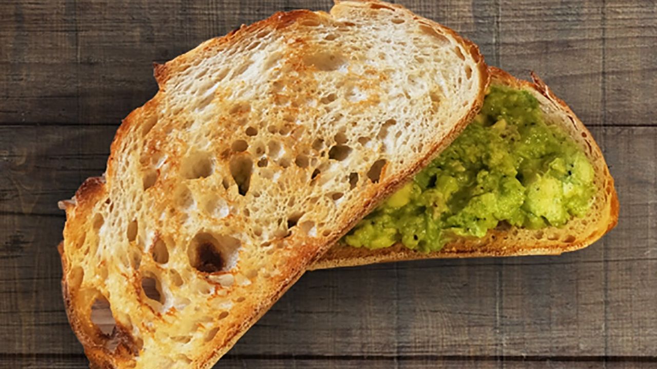 Smashed Avocado Toastie