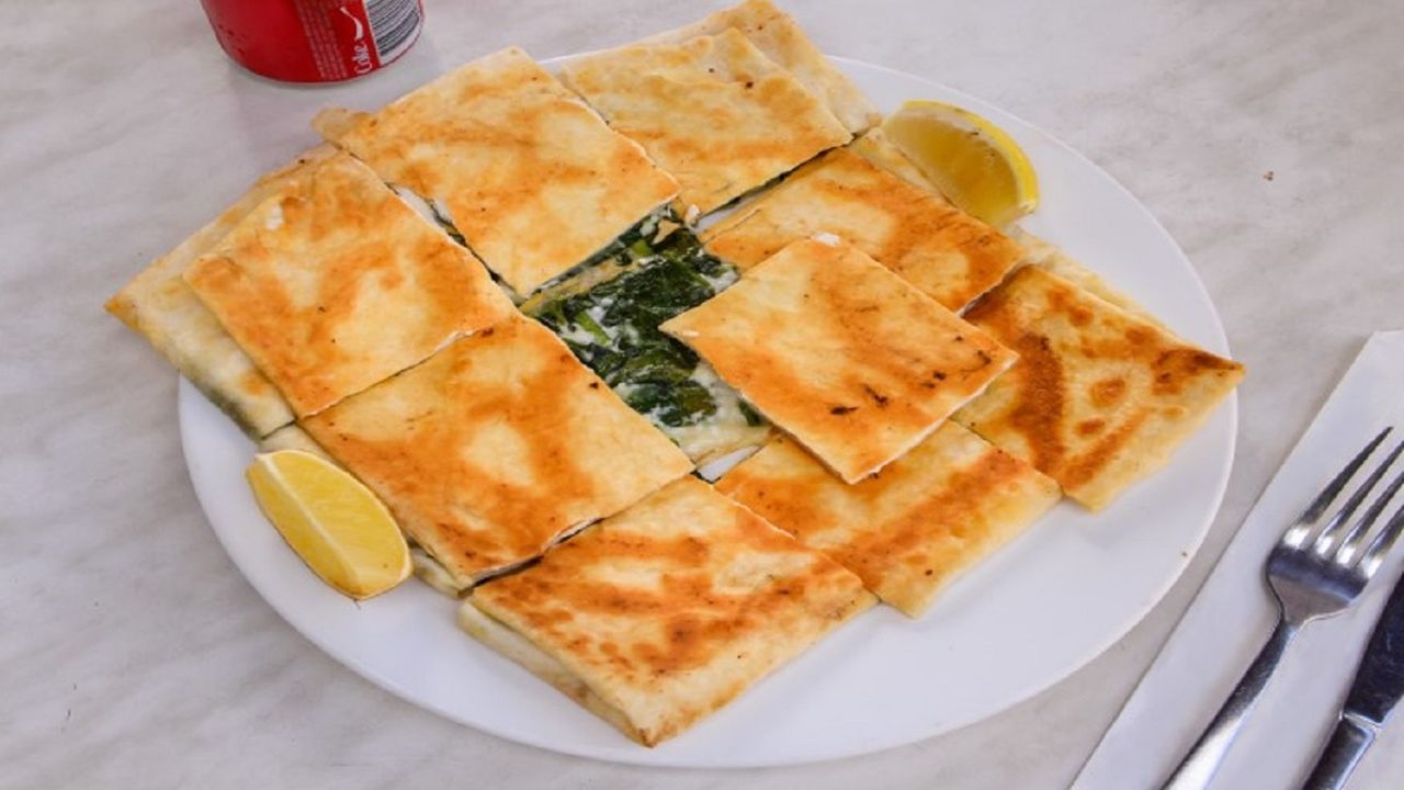 Spinach Gozleme