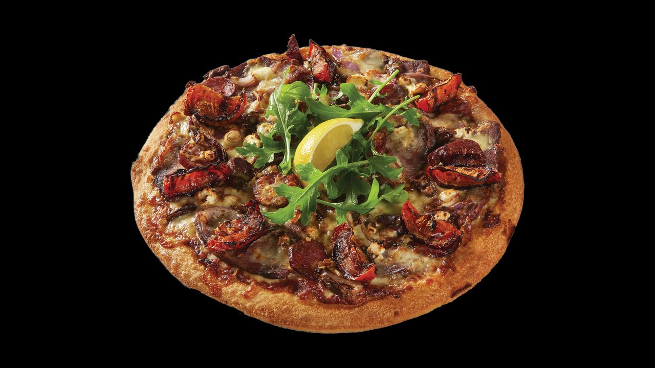 Rustic Lamb Pizza