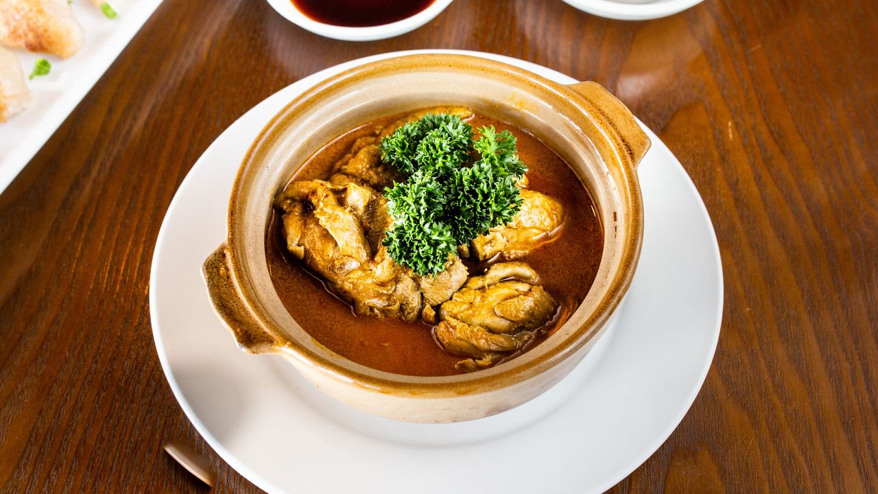 Shredded Duck & Mushroom Soup
