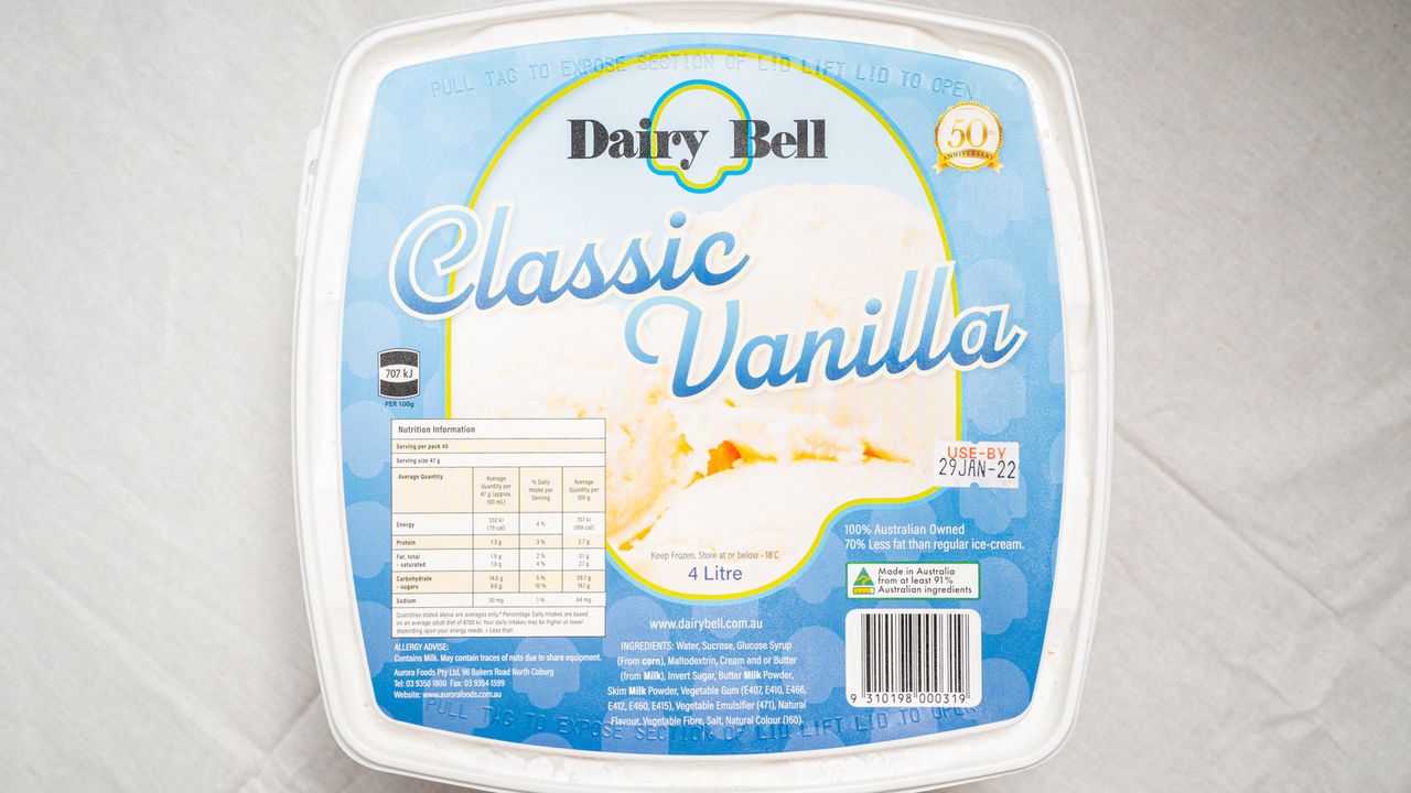 Dairy Bell Vanilla 4L