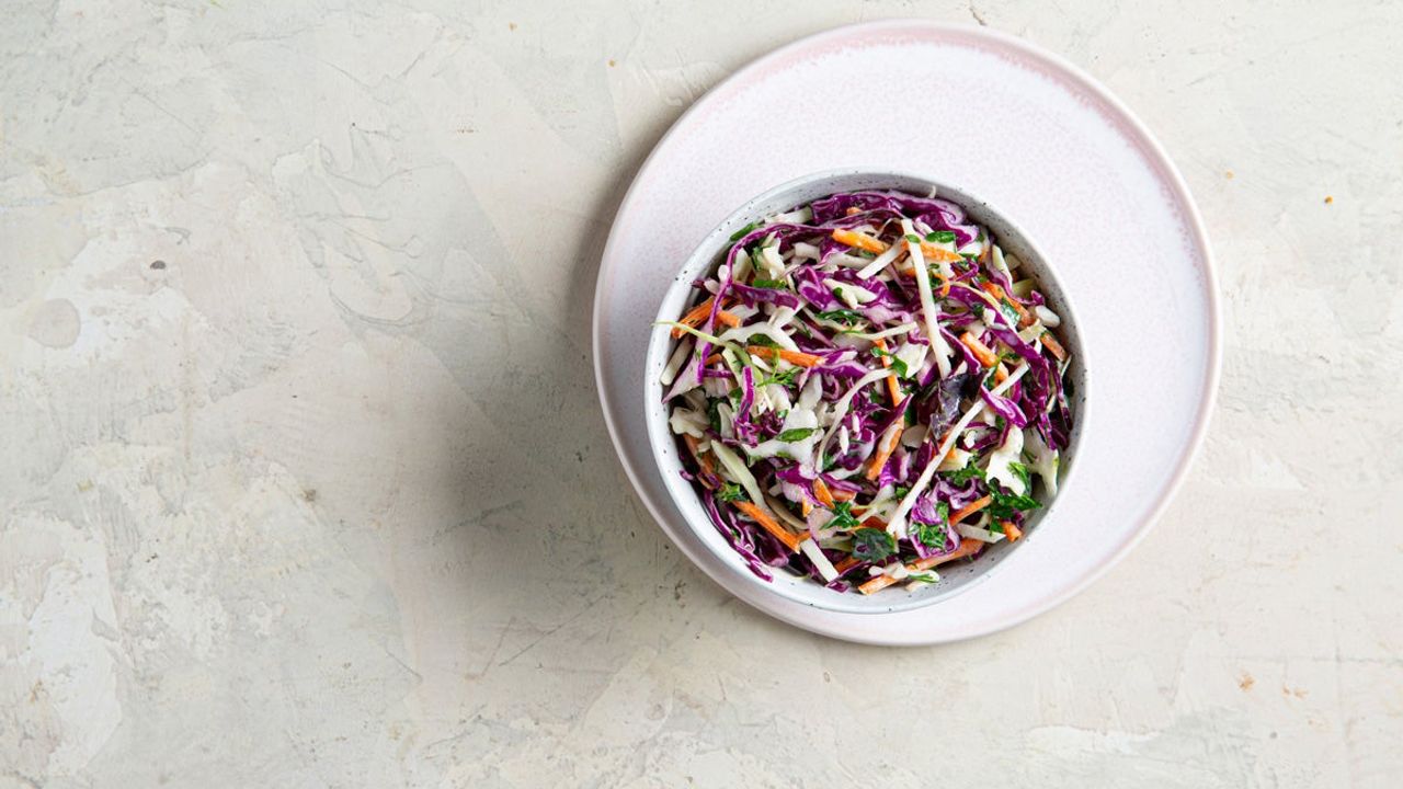 Rainbow Slaw Side Salad