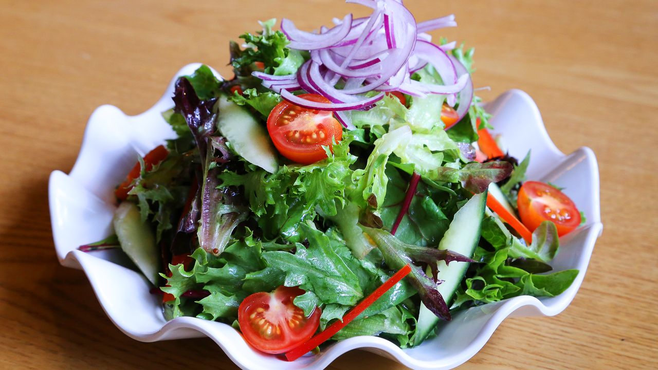 60. Salad with Oriental Dressing