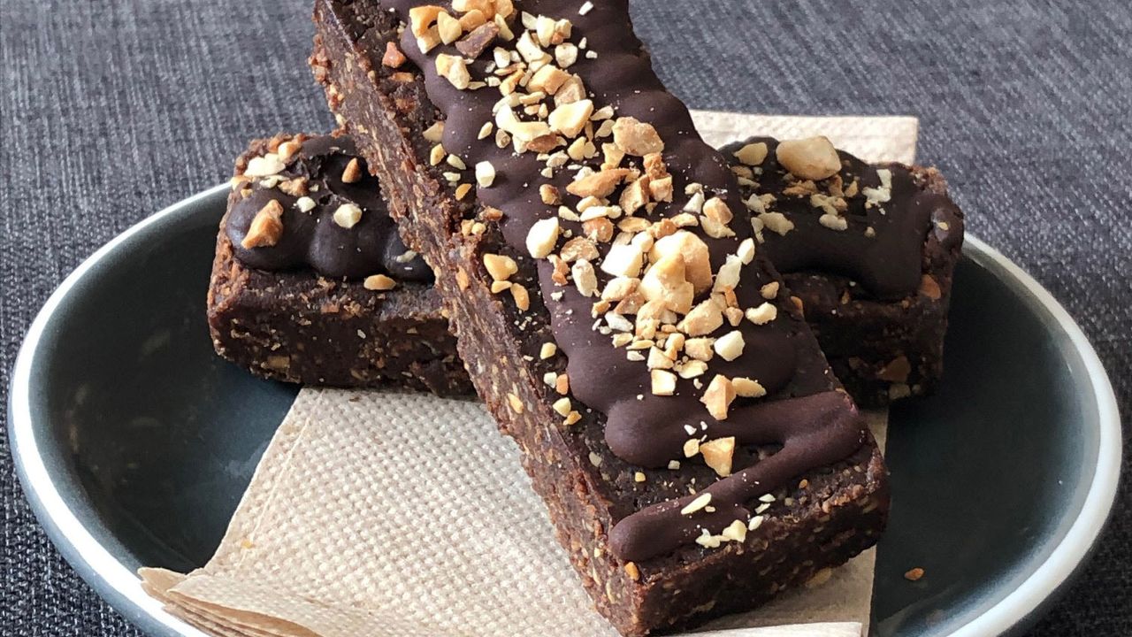 Peanut Butter Bar (Gf, Df, V)