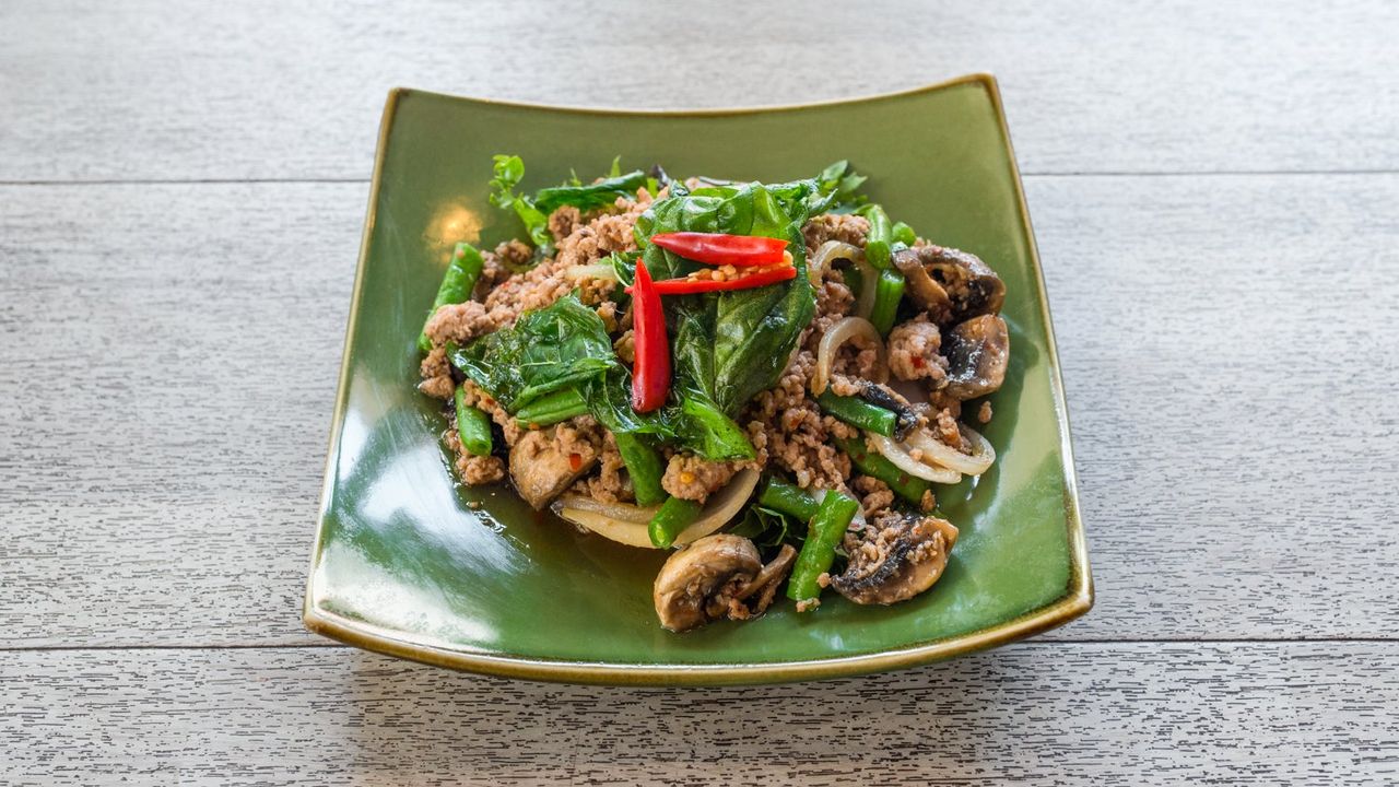 Pork Minced Laab (4pcs.) (Mild)