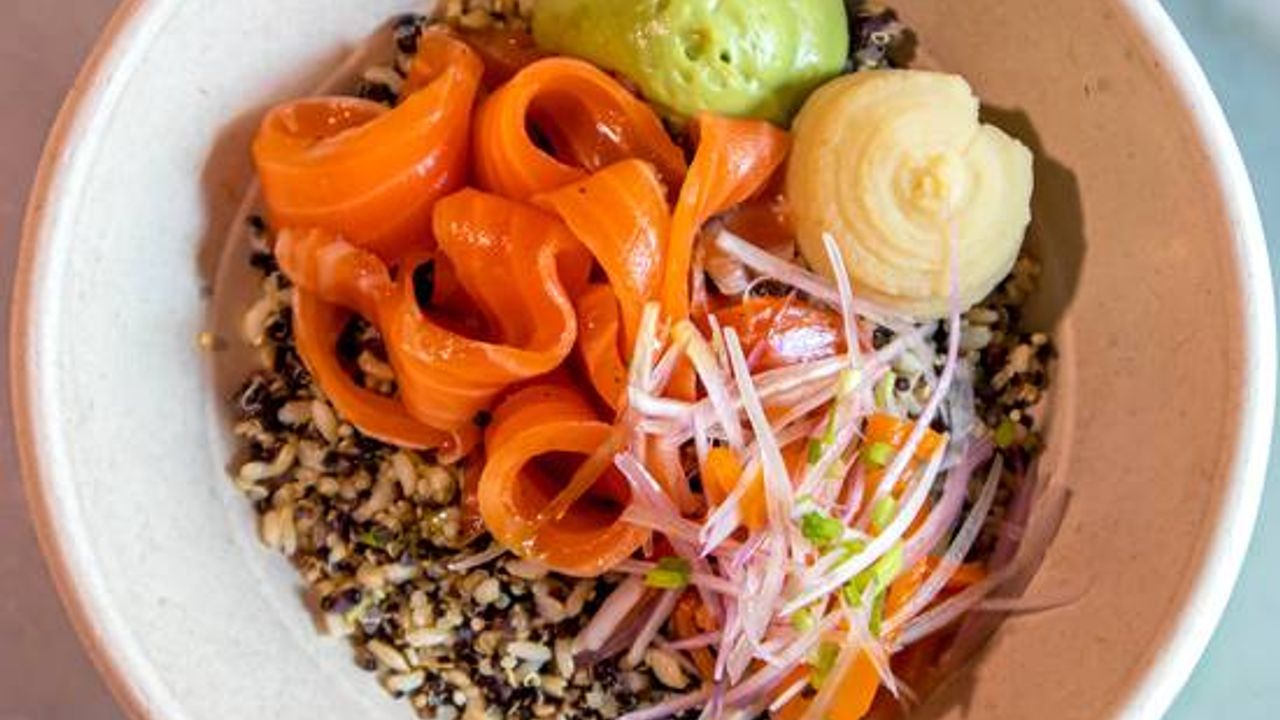 Cured Ora King Salmon Bowl