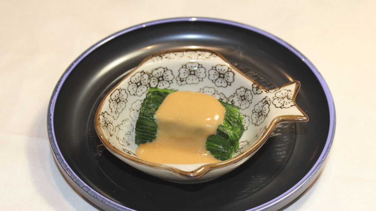 Spinach + Sesame Sauce