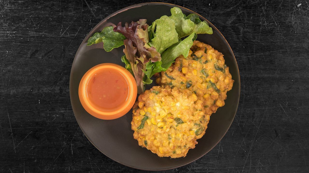 Sweet Corn Patties (2 Pieces)