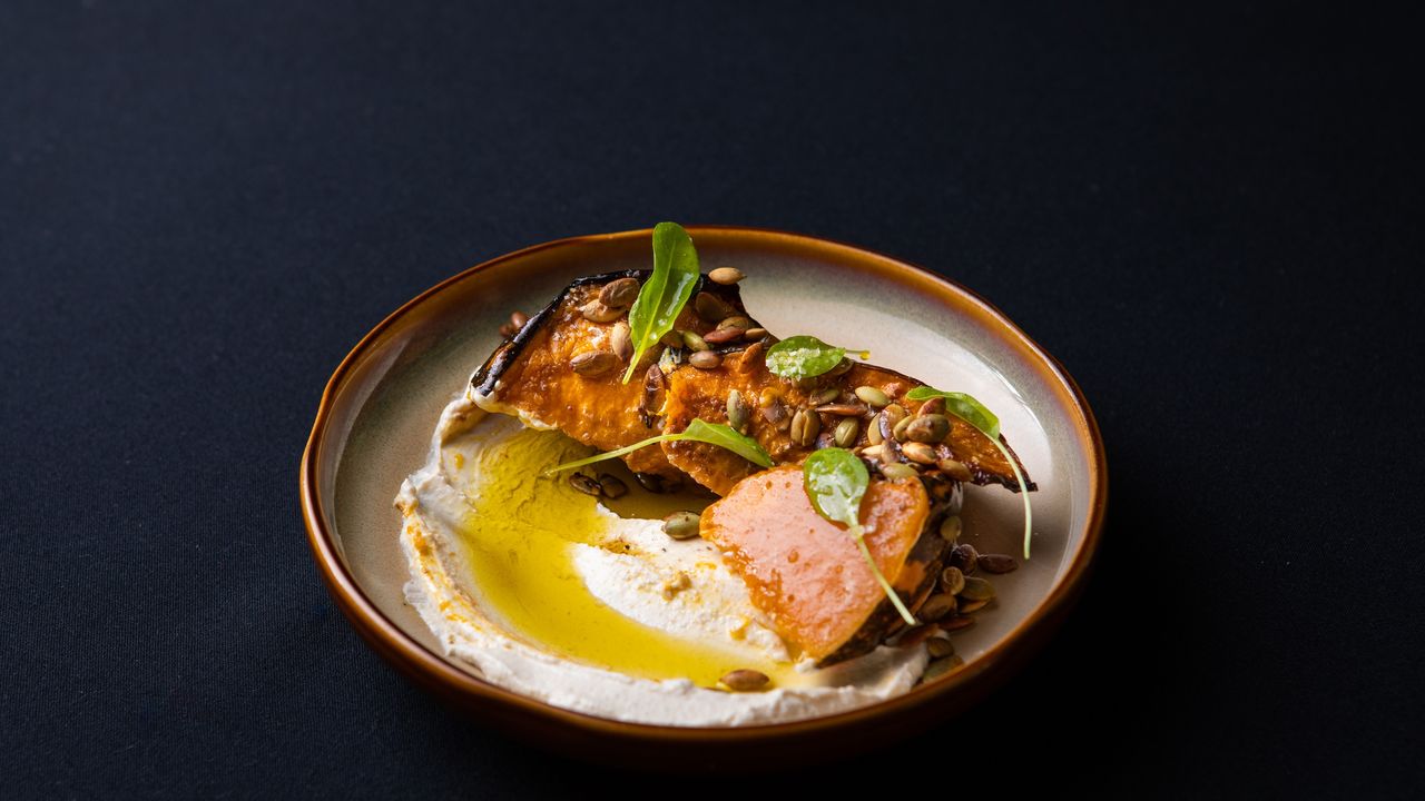 Roasted Pumpkin (V) (GF)