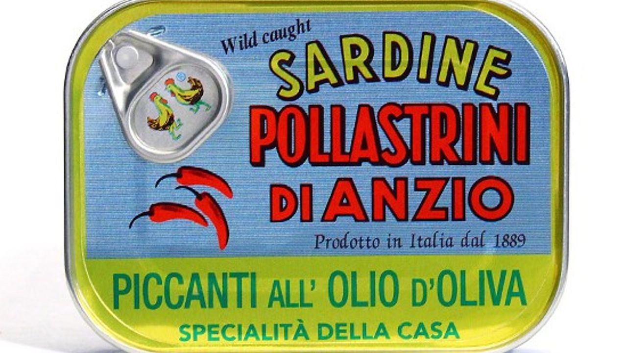 Pollastrini Sardine Chilli & Olive Oil 100g