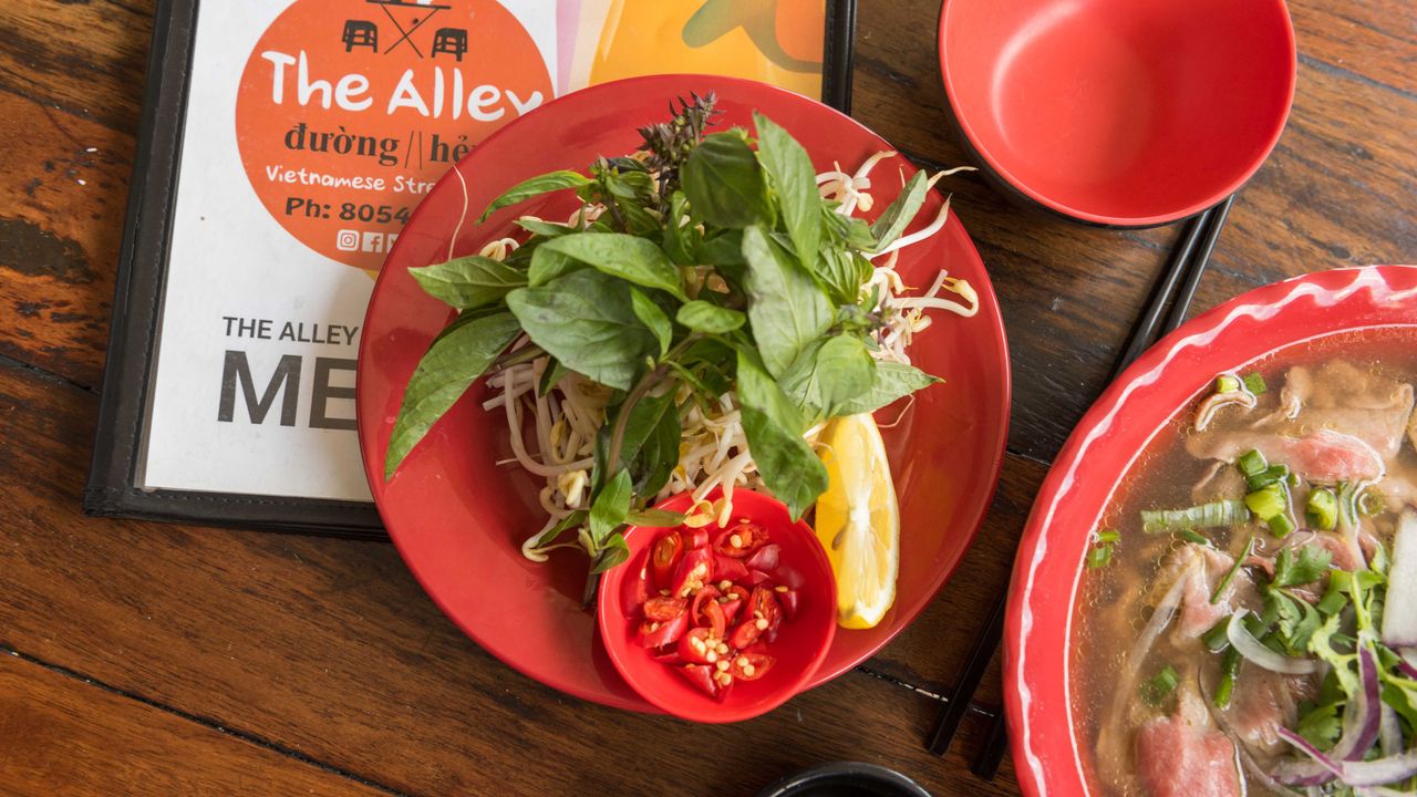 Bun Cha Hanoi - Grilled Pork and Pork Pattie