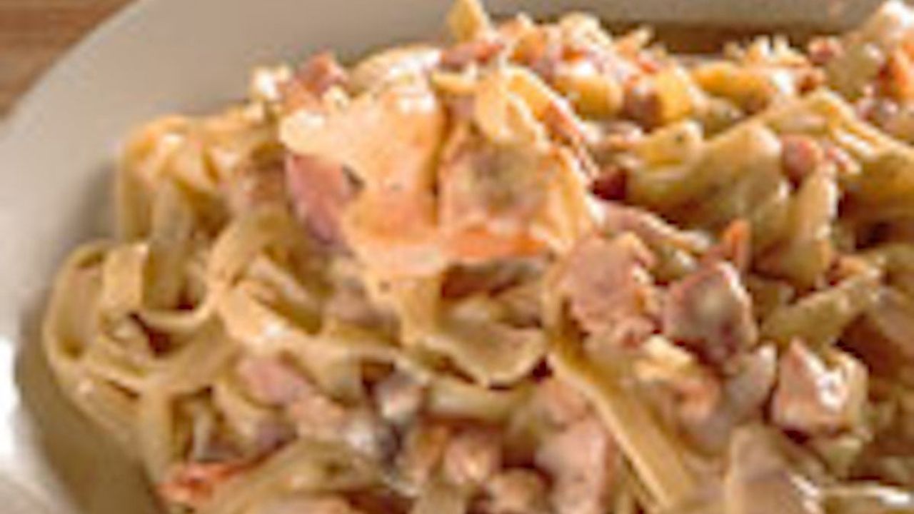 Tiger Prawn Carbonara