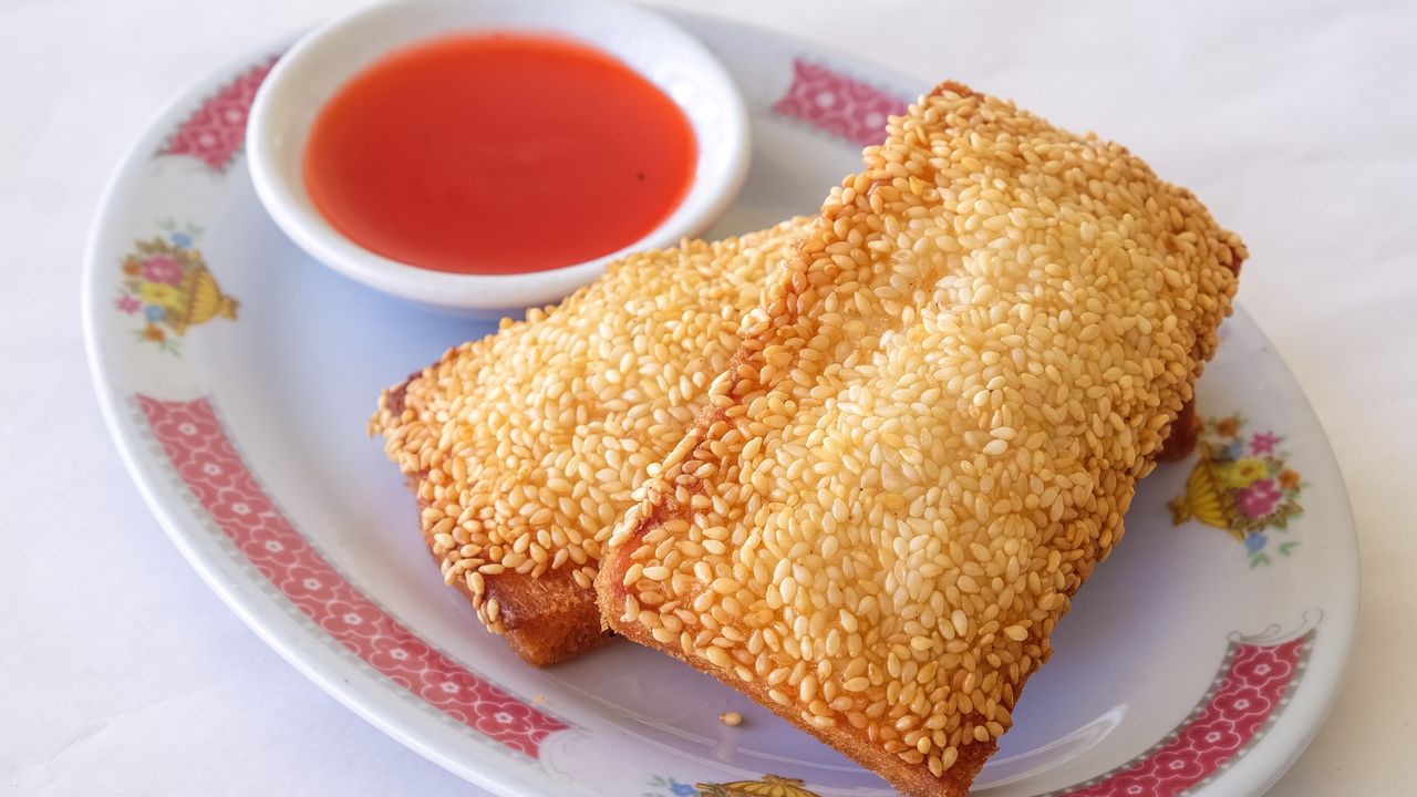 Sesame Prawn (2)