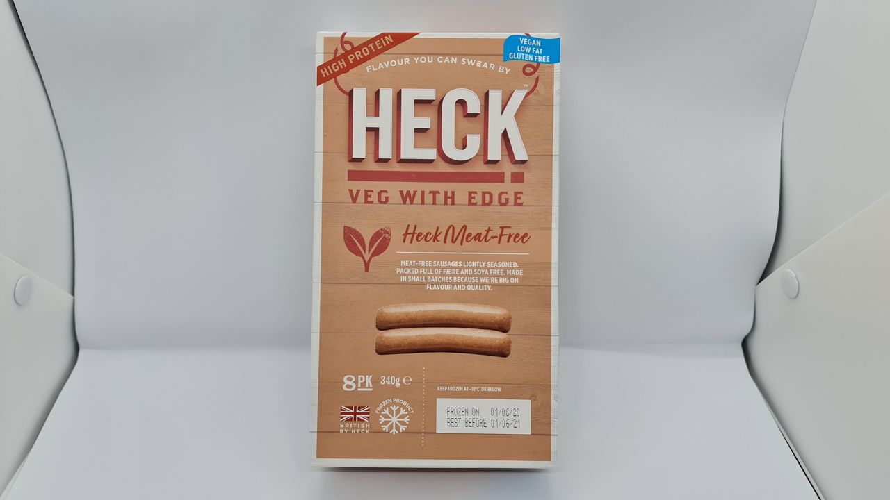 340g Heck! Vegan Meat-free Pork-style Sausages