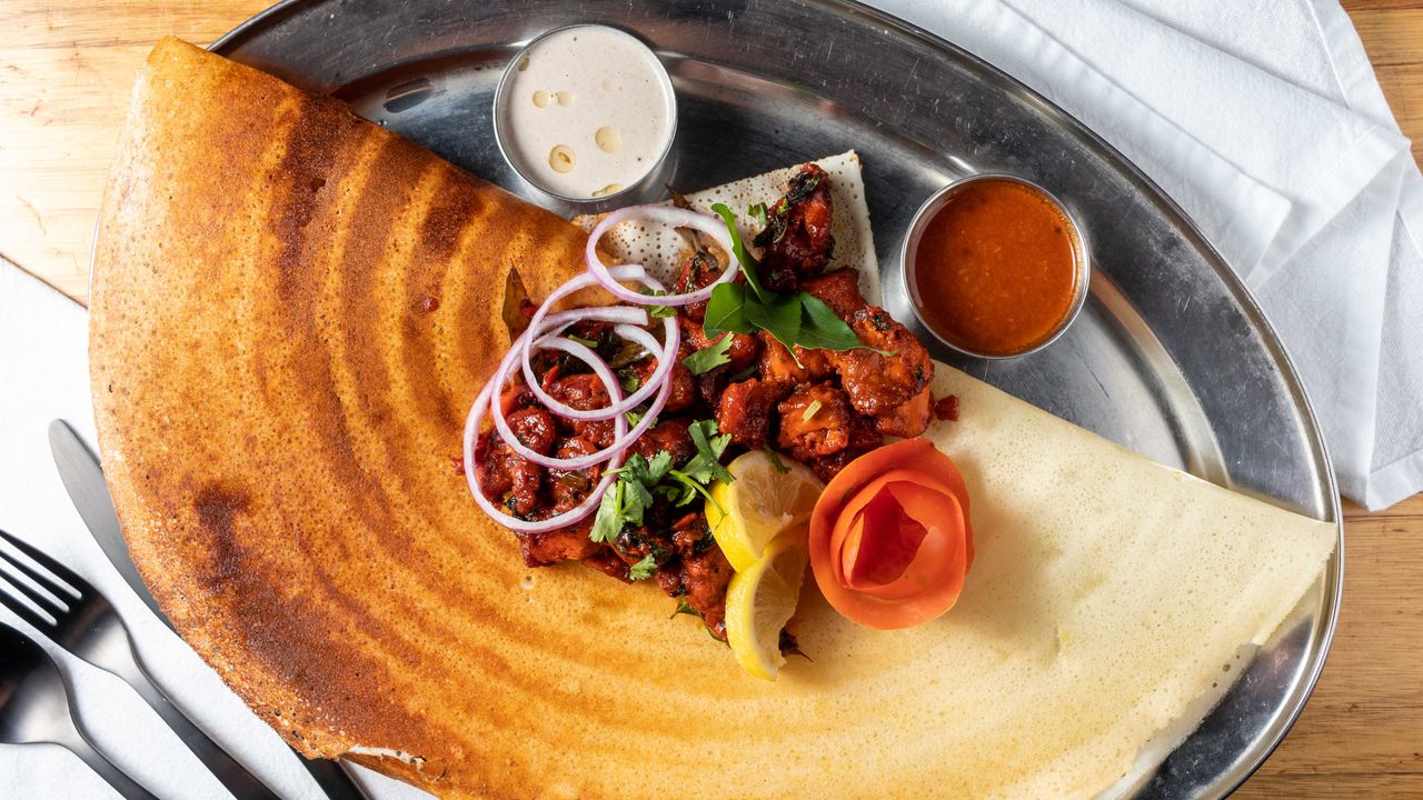 Chicken 65 Dosa