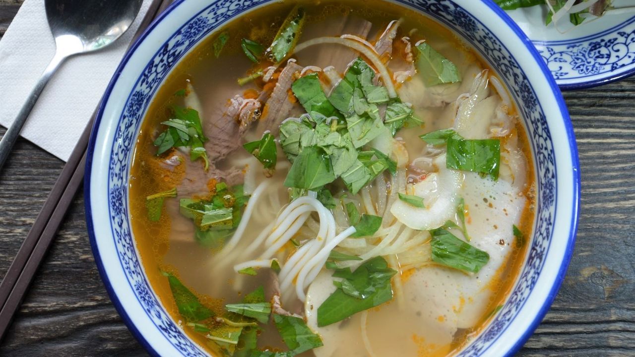 Spicy Beef Noodle Soup