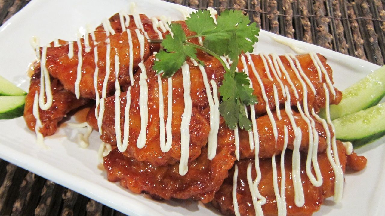 Spare Ribs in Mayonnaise Sauce