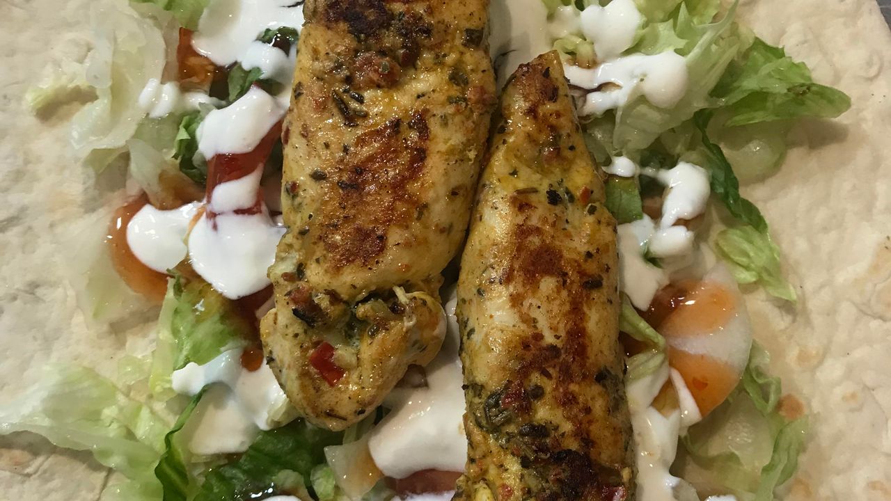 Chicken Shish Roll