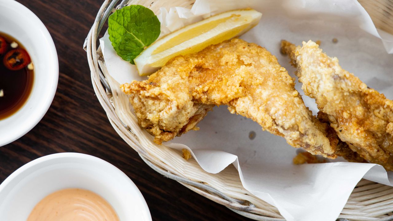 Bucket Chilli Fried Chicken Wings (4 Wings) - GF