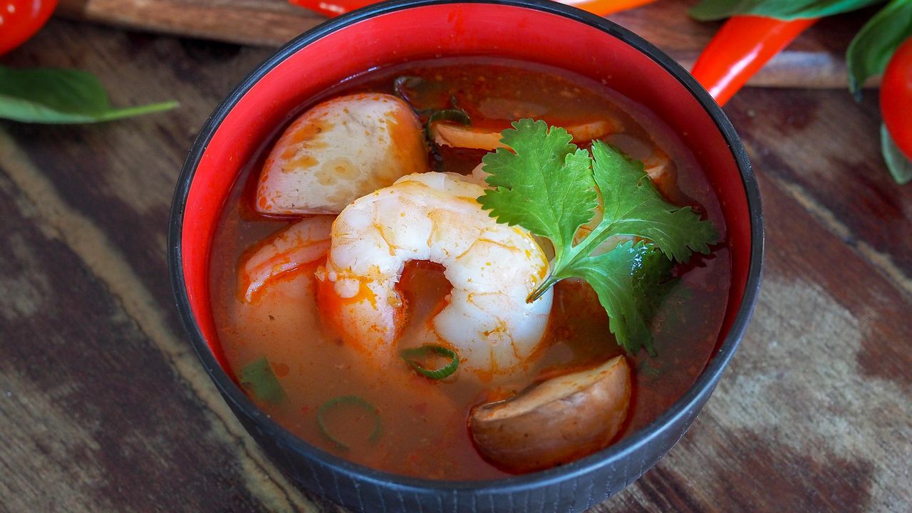 Tom Yum Prawn