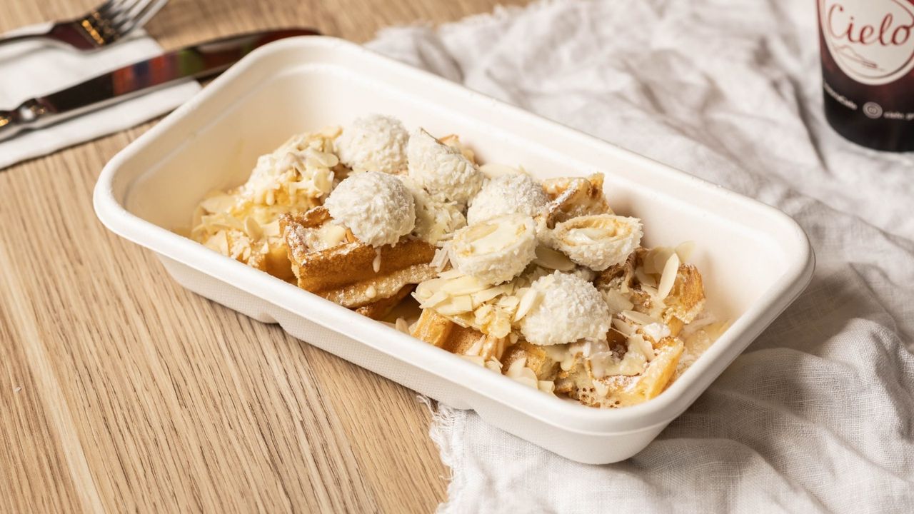 Raffaelo Waffle Bites